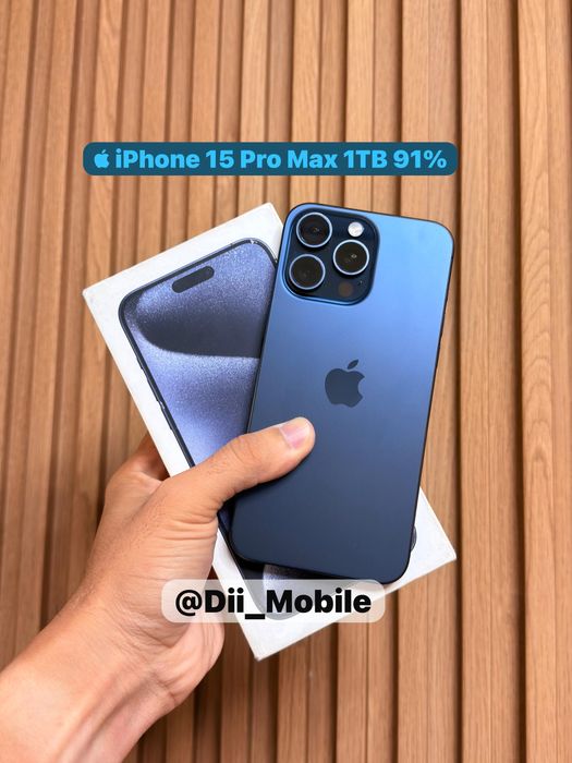 Айфон iPhone 15 Pro Max 256GB 84%