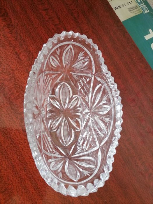 Салатница хрусталь СССР