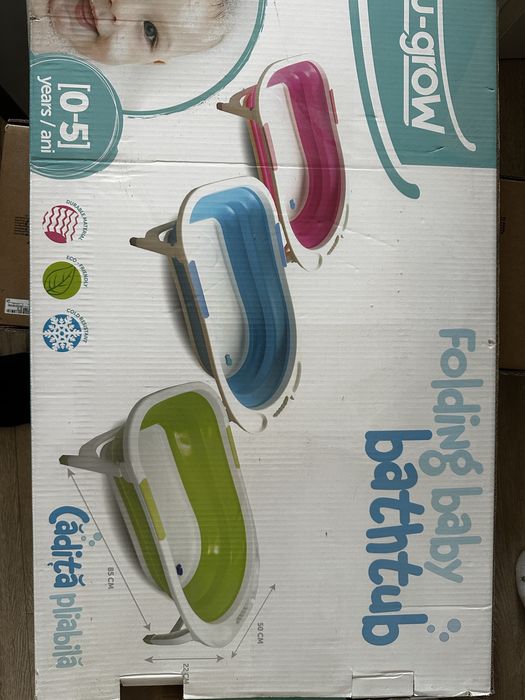 Cadita bebe pliabila