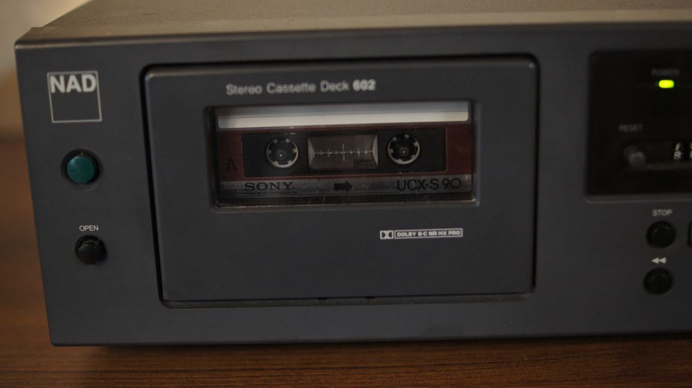 Casetofon deck NAD 602,service efectuat,conditie excelenta.Metal,Play Trim,Dolby B/C