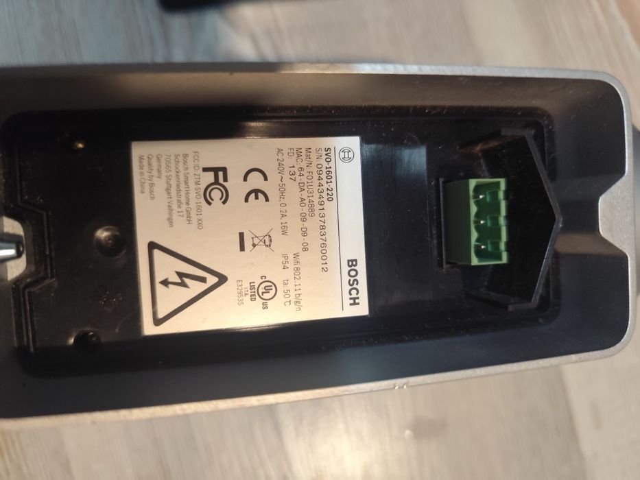 Bosch Smart camera