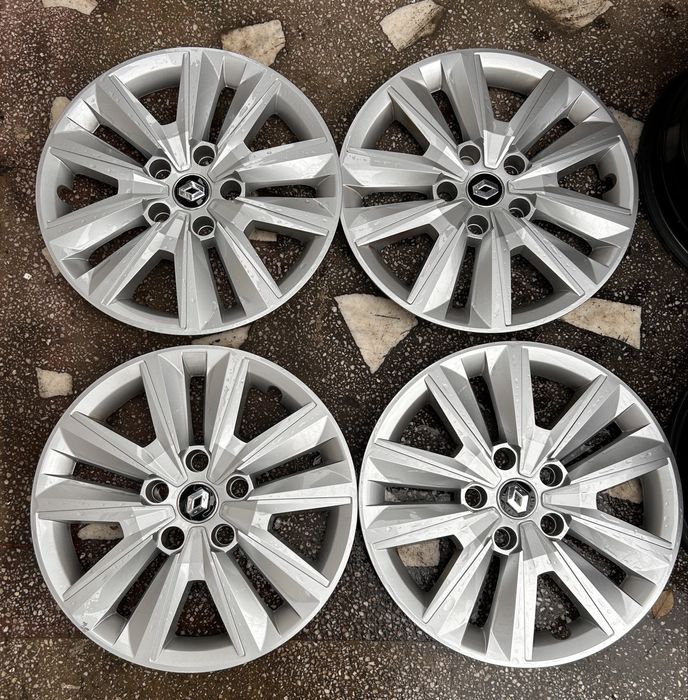 Vand 4 jante originale oțel 16 cu capace originale Renault Megane 4