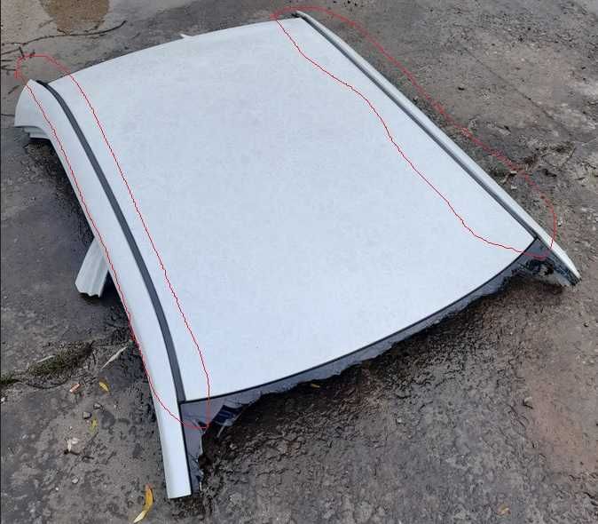 молднинг(молдинг) крыши на тойоту камри 50