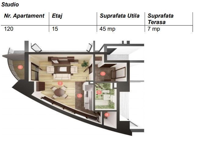 0% Comision | Studio Premium | West City Tower Cluj