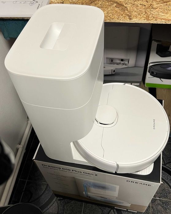 Dreame D10 Plus Gen 2 Resigilat – Aspirator Robot cu stație de golire automată