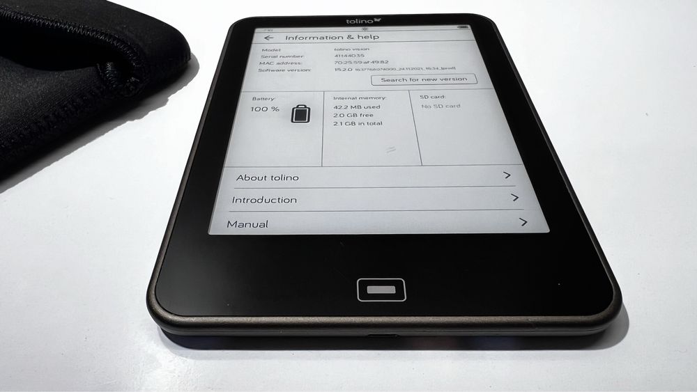 Четец / електронна книга Tolino Vision 1