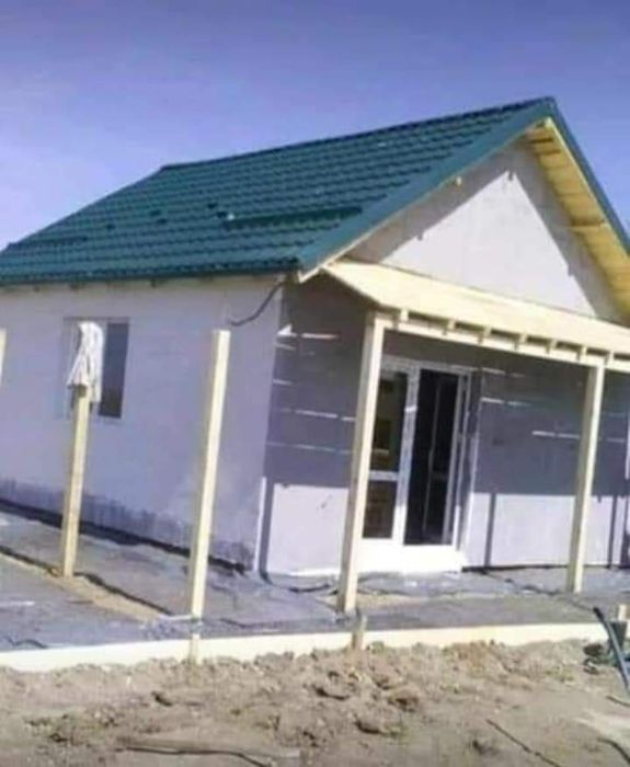 Vand container modular tip casa de locuit din structura metalica învel