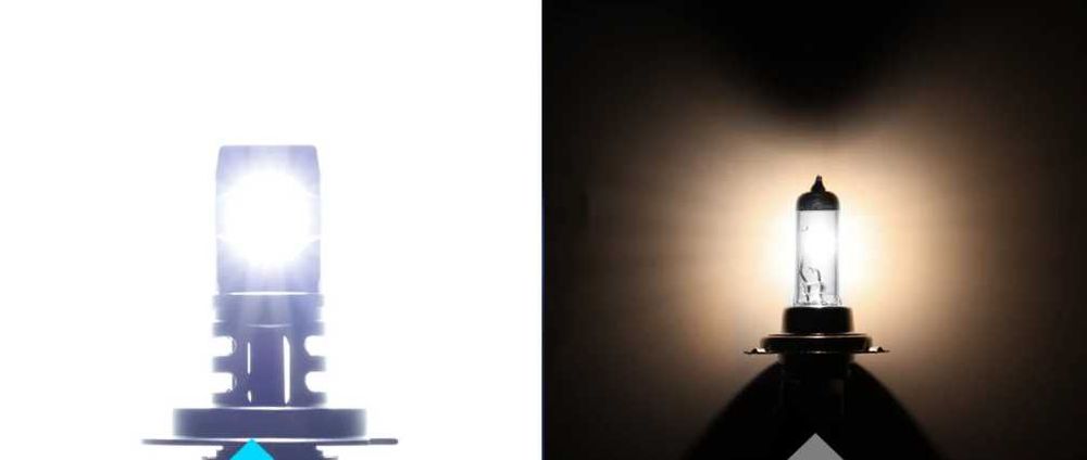 Супер ярки ЛЕД крушки XSTORM H7 LED 60W 20000LM 6500K 12V без грешки!