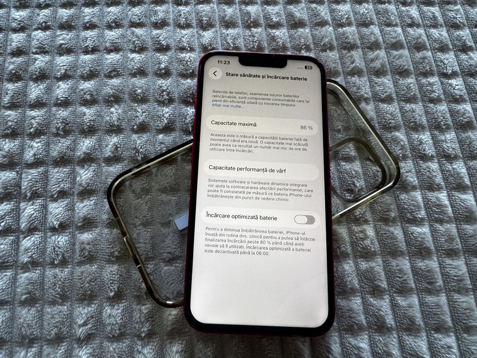 iPhone 14 Red Edition 128GB - 86% baterie  / Neverlocked / Impecabil