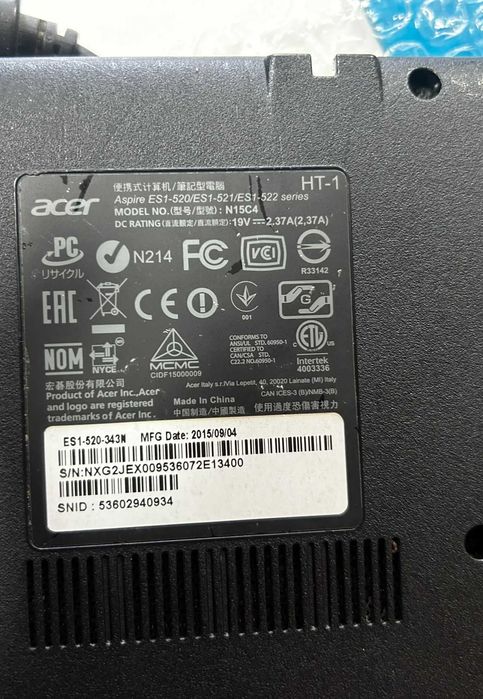 Laptop Acer Aspire ES1 Ideal pentru Office & Școală