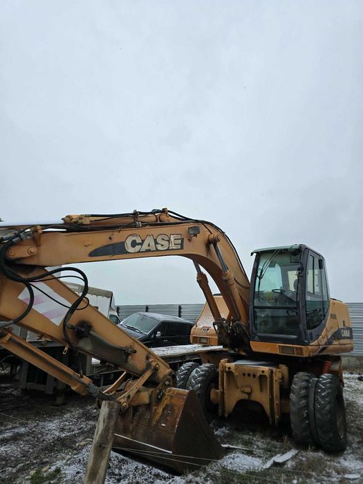 vand  sau dezmembrez excavator pe roti case wx165