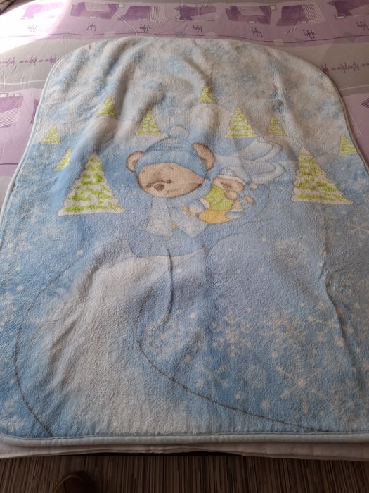 Бебешко зимно одялце