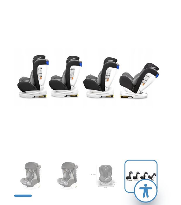 Vând scaun masina LIONELO