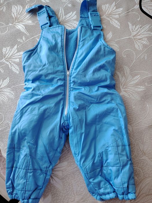 детски комплект гащиризон и яке -зимен, 18 месеца