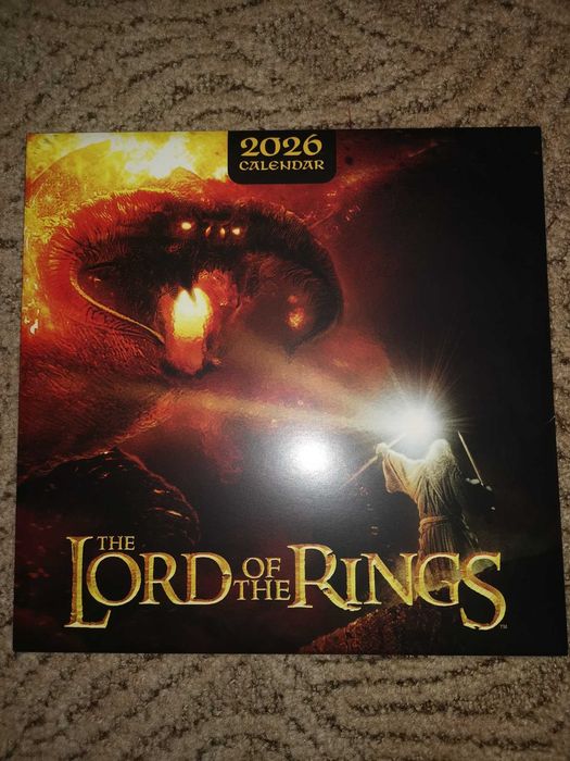 Календар 2026 Властелинът на пръстените / Lord of the rings