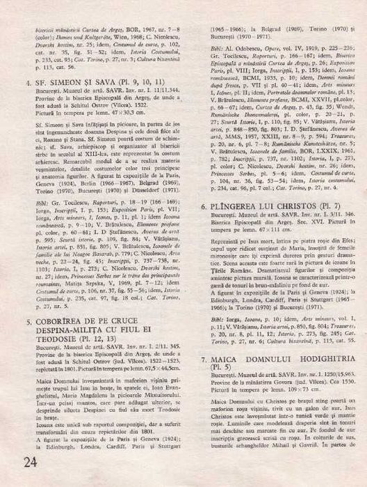 Carte Icoane Vechi Românești (1976)