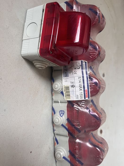 Lampa semnalizare Gewiss rosie