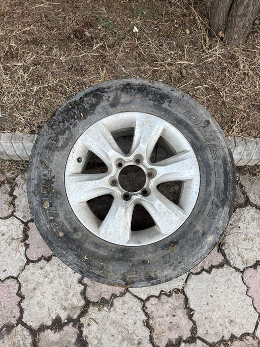 Запасное колесо на прадо