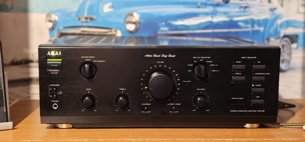 Akai AM 39  statie audio  amplificator