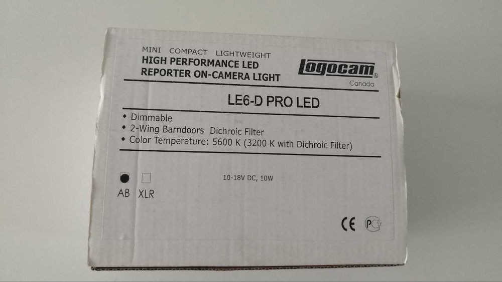 Осветитель накамерный Logocam Led6-D Pro led
