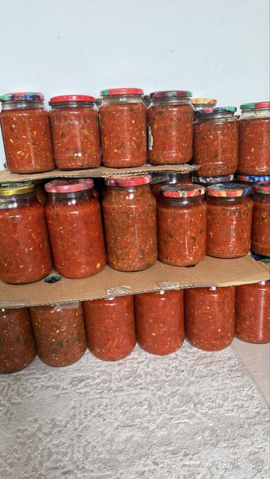 Огурцы икра лечо дамашные