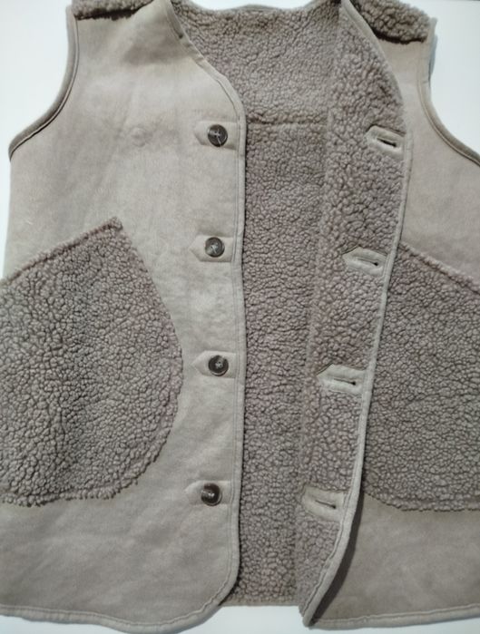 Жилетка двустранена топла