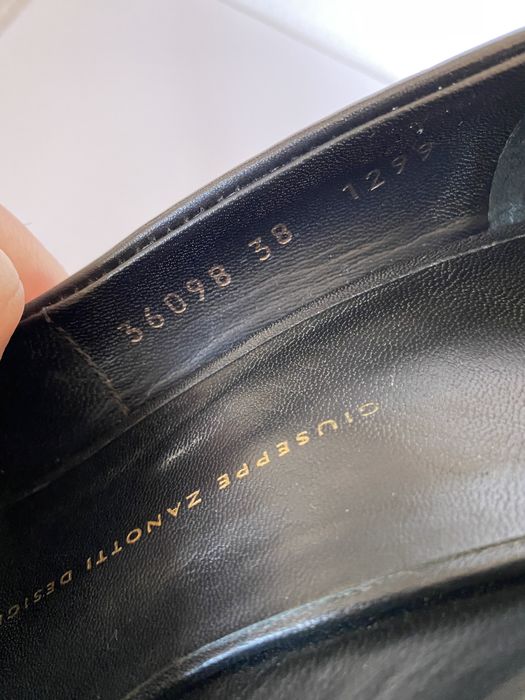 Pantofi piele Giuseppe Zanotti autentici