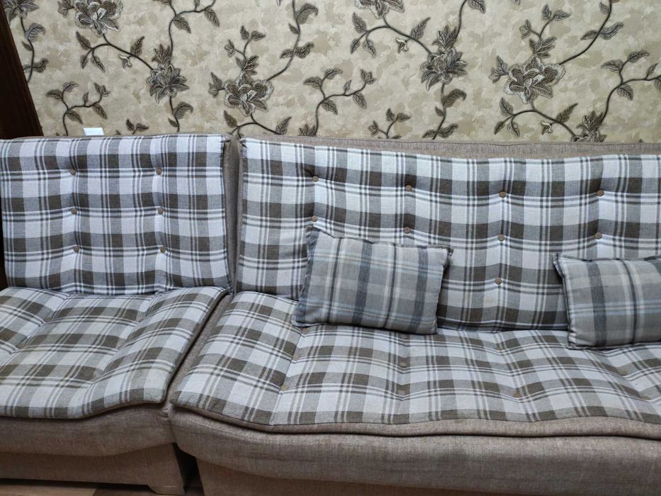 Диван + 2 кресло. Бу.