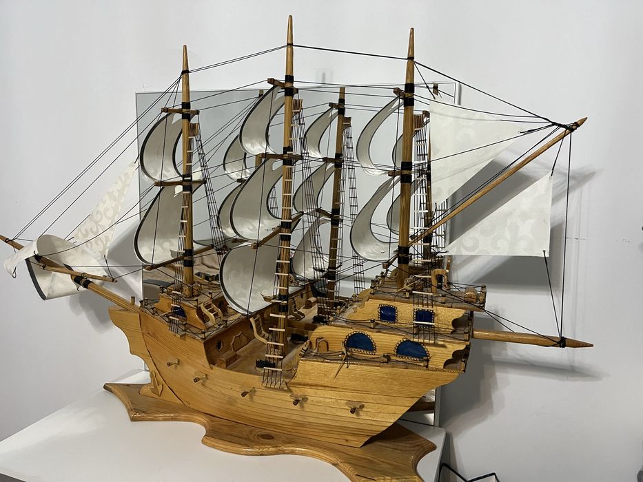 Корабль ручная работа 1,20 метр