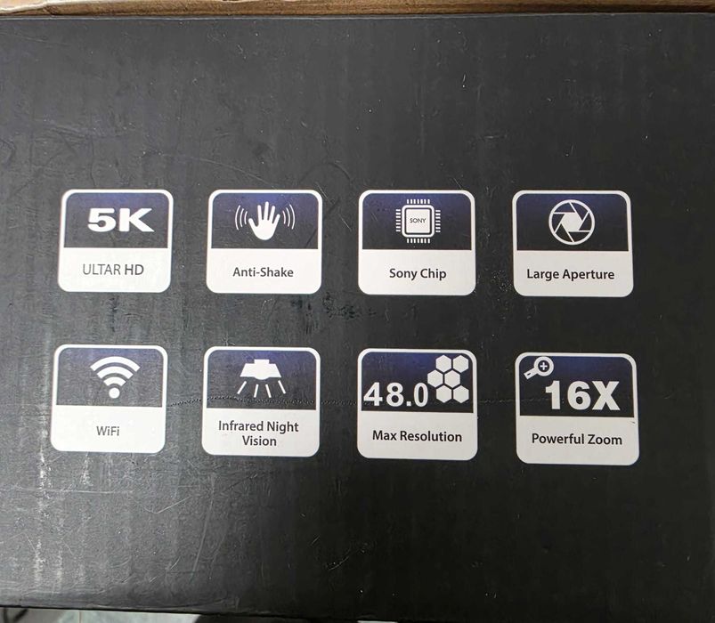 Digital Camera Ultra HD 5K, HDV-255K - NOUA - KLI Amanet