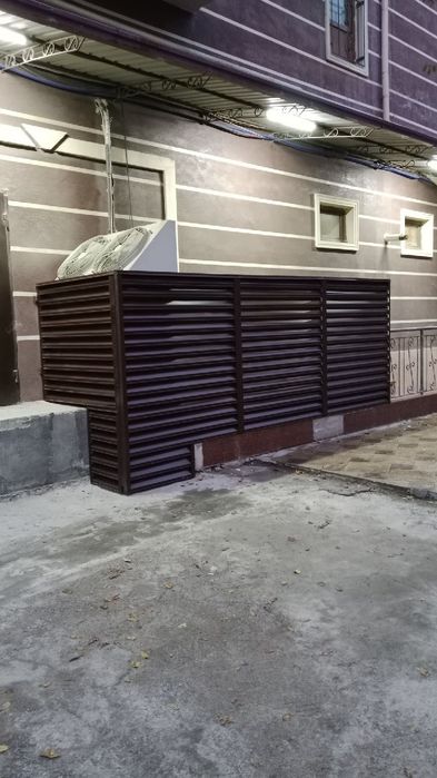 Жалюзи заборы, на разных видов.