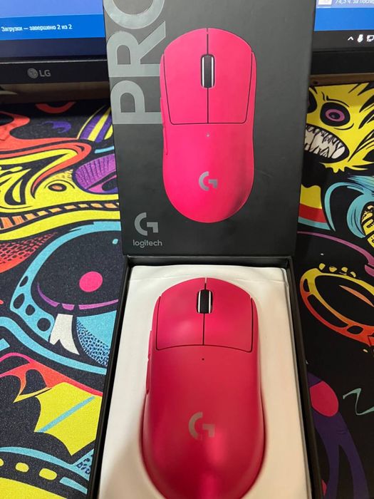 Мышь Logitech g pro superlight 2 pink