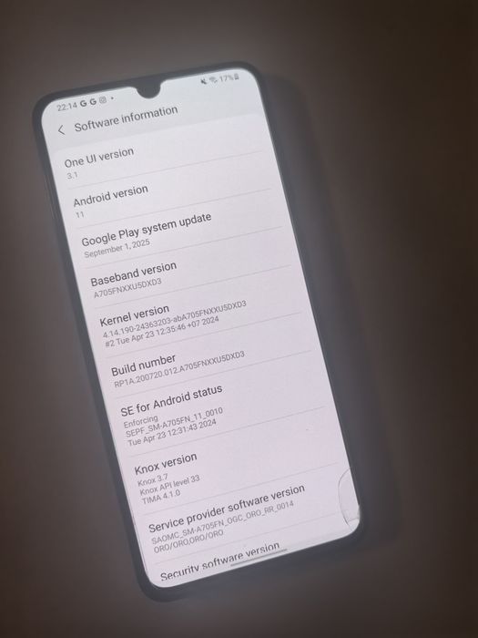 Samsung Galaxy A70, 128GB, Dual SIM liber de rețea