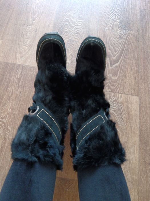 Сапоги зимние кролик