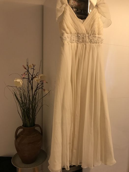 Rochie de mireasa model grecesc