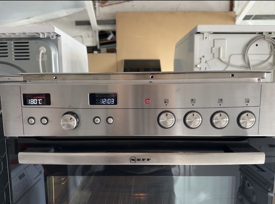 Печка +гаранция 1 година. NEFF за вграждане. Конвекция. Керамичен плот. Безплатна доставка за София.