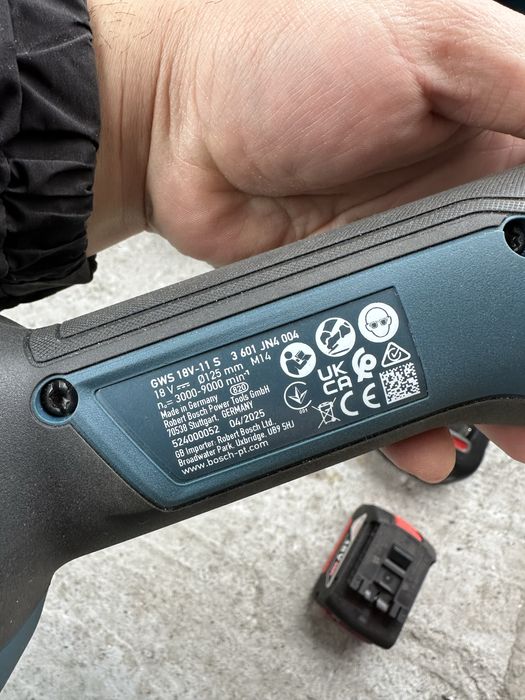 Bosch GWS 18V-11S с обороти 2025г.