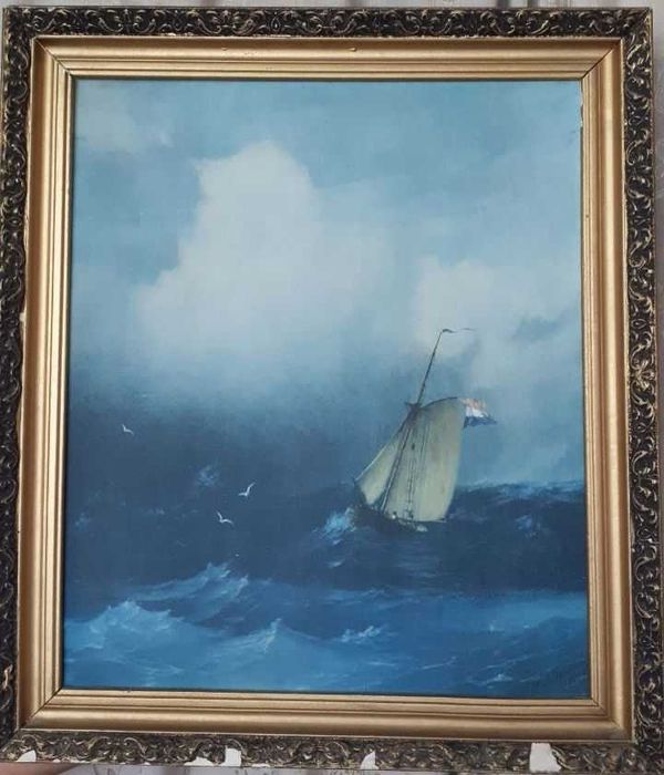 СРОЧНО ПРОДАЕТСЯ КАРТИНА "Буря на море" И.Айвазовского