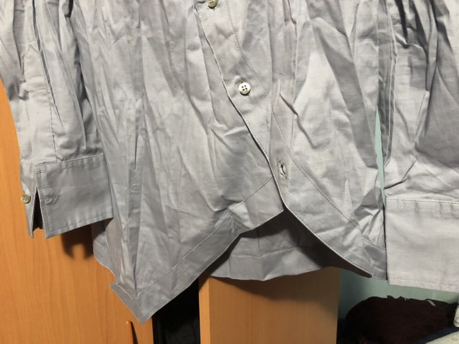 Camasa asimetrica slim Tokuno Shima Italy Slim Fit Tunica