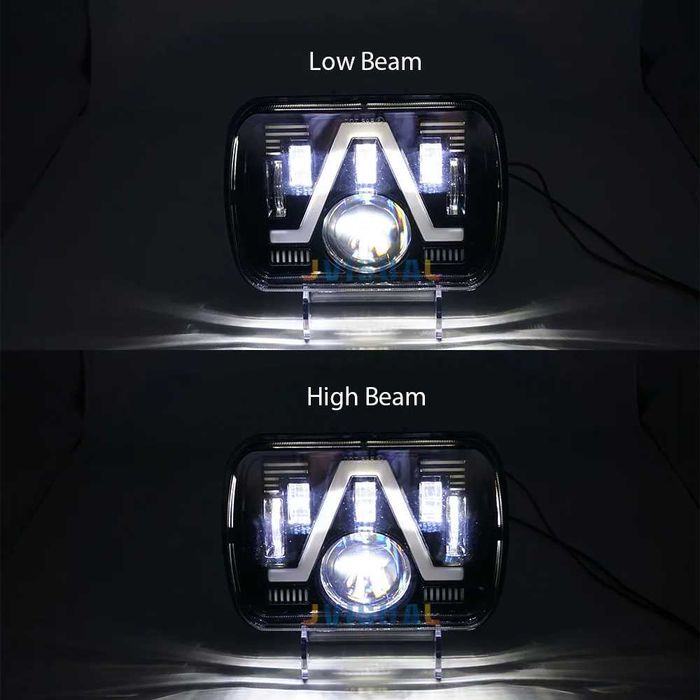 НОВ МОДЕЛ 200W LED Фарове за джип Cherokee Wrangler Daihatsu Feroza