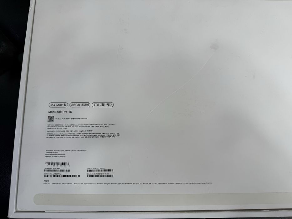 Apple Macbook Pro M4 Max 2024 в идеальном состонии