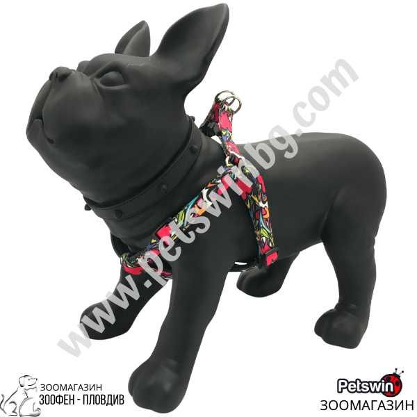 Нагръдник за Куче - Go Get Harness Neoprene Cuori - XS, S, M, L