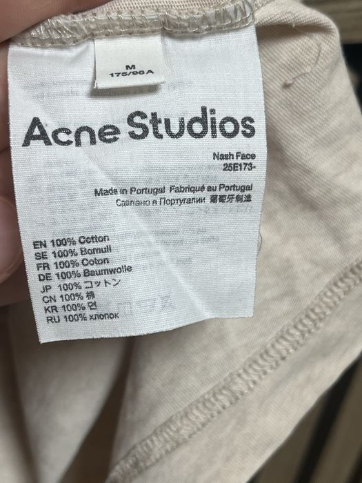ACNE Studios : Nash Face - размер М / Оригинал