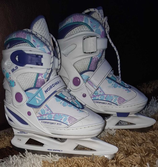 Коньки детские раздвижные