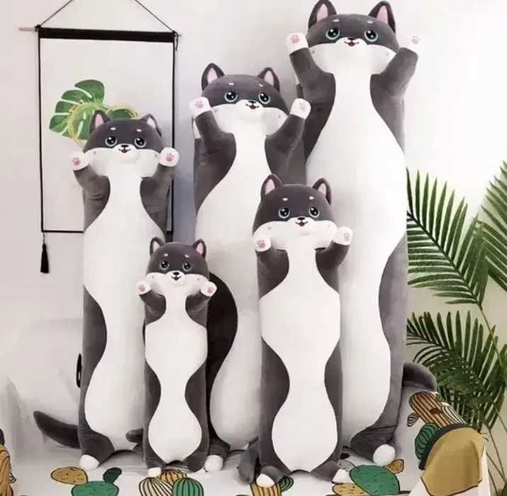 Мягкая Игрушка Подушка Кот Батон для Всех Девушок - ПОДАРКА