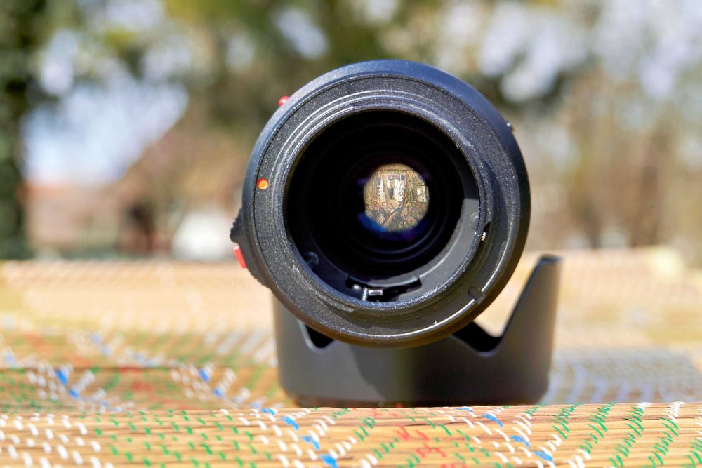 Obiectiv Sigma Zoom Lambda II 75-300mm f4.5-6.5, adaptat Sony E mount.