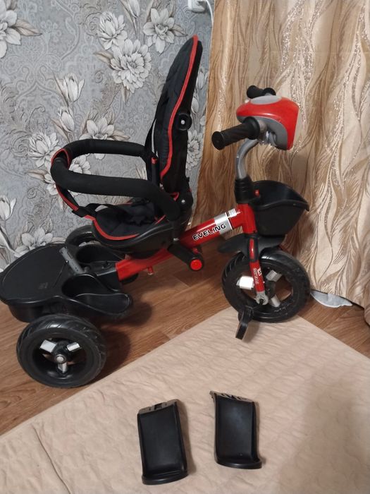 Продам детскую машинку и велосипед