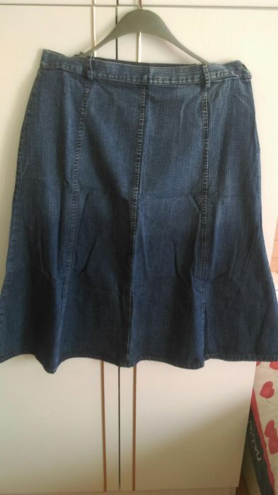 Дамска дънкова пола