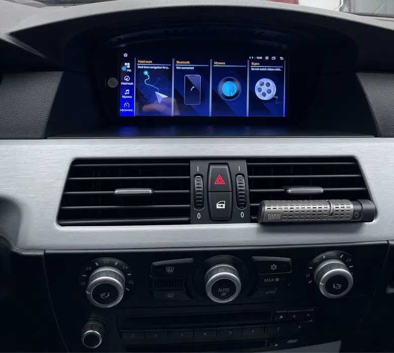Navigatie GPS dedicata Bmw E60 E61 E62 E63 E90 E91 E92 E93 CIC CCC Carplay si Android Auto Wireless