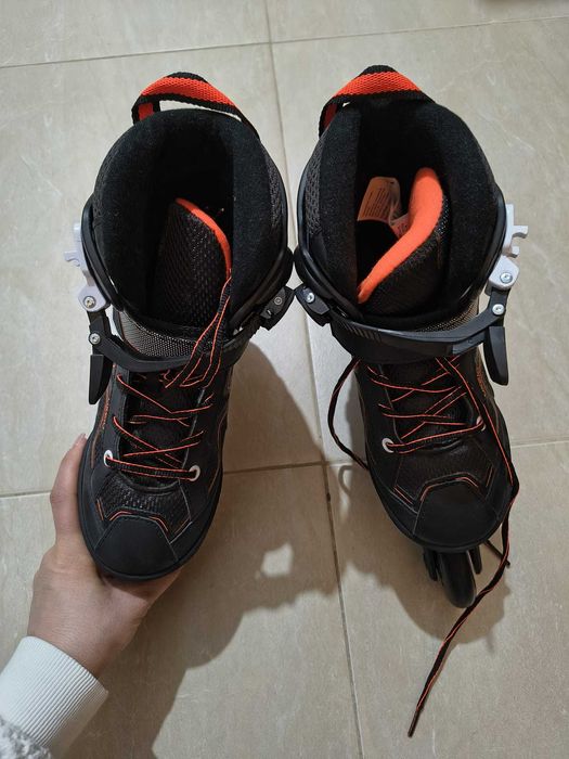 Role fitness FIT3 + protecţii role Fit500 Adulți - OXELO